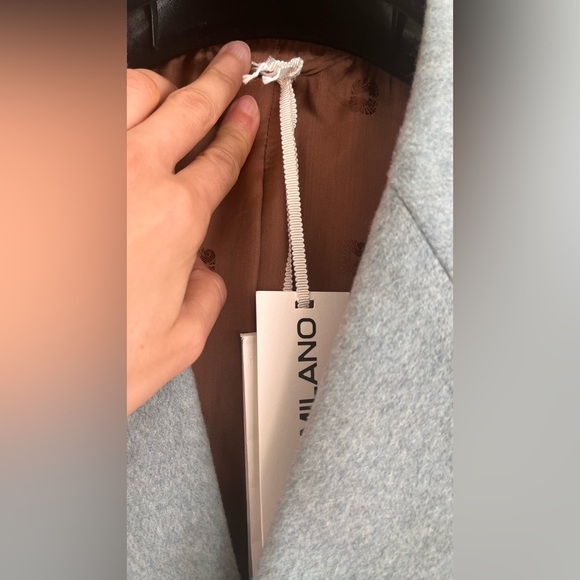 Blaze Milano ARYA wool overcoat, aqua - Picture 6 of 16